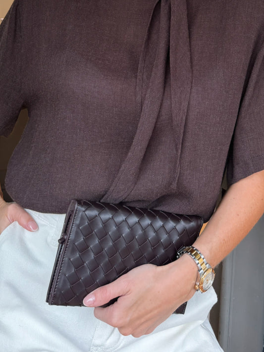 Cecile Top Brown