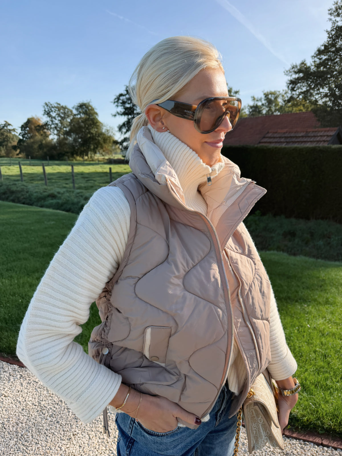Blare Jacket Beige/Creme