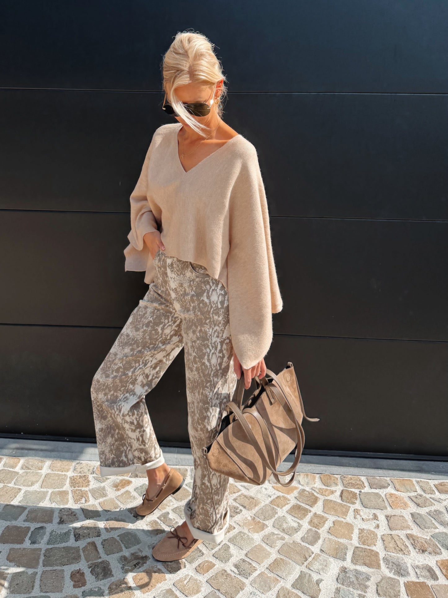 Jeanne Pull Beige