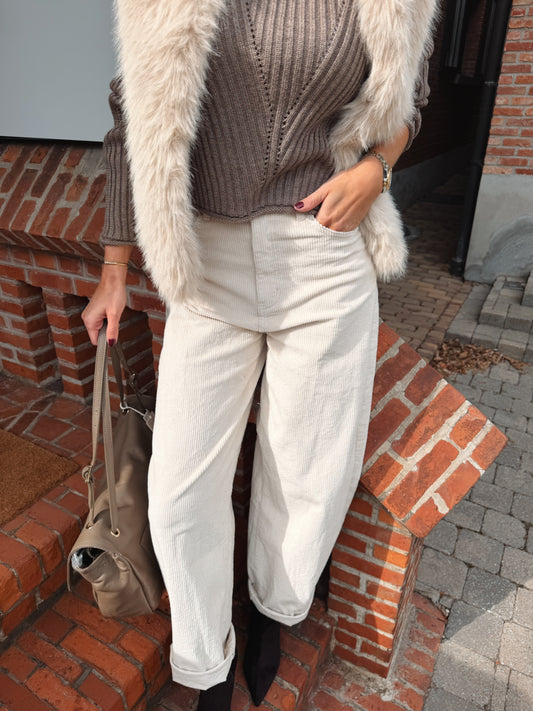 Oriane Trousers Ecru