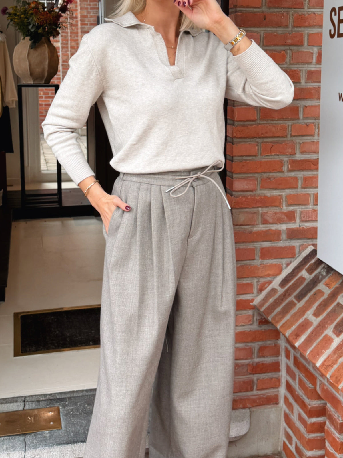 Nora Pull Beige