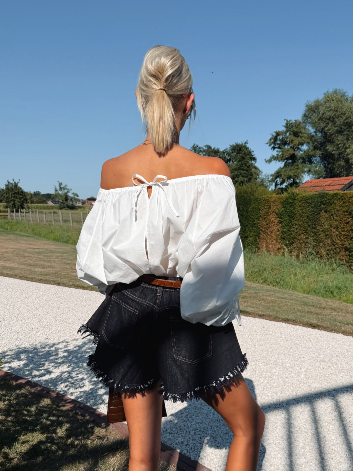Macy Blouse White