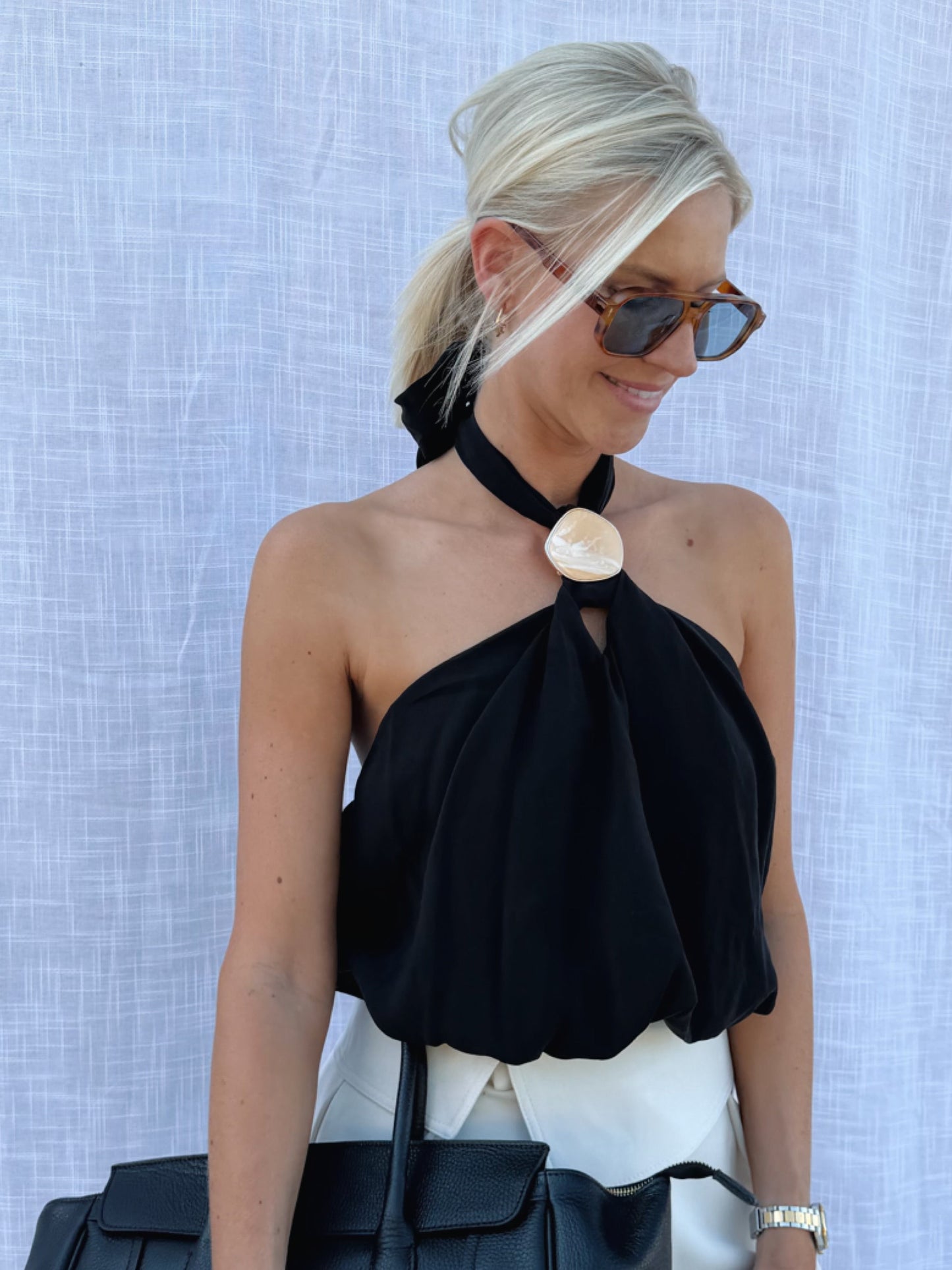 Maëlle Top Black