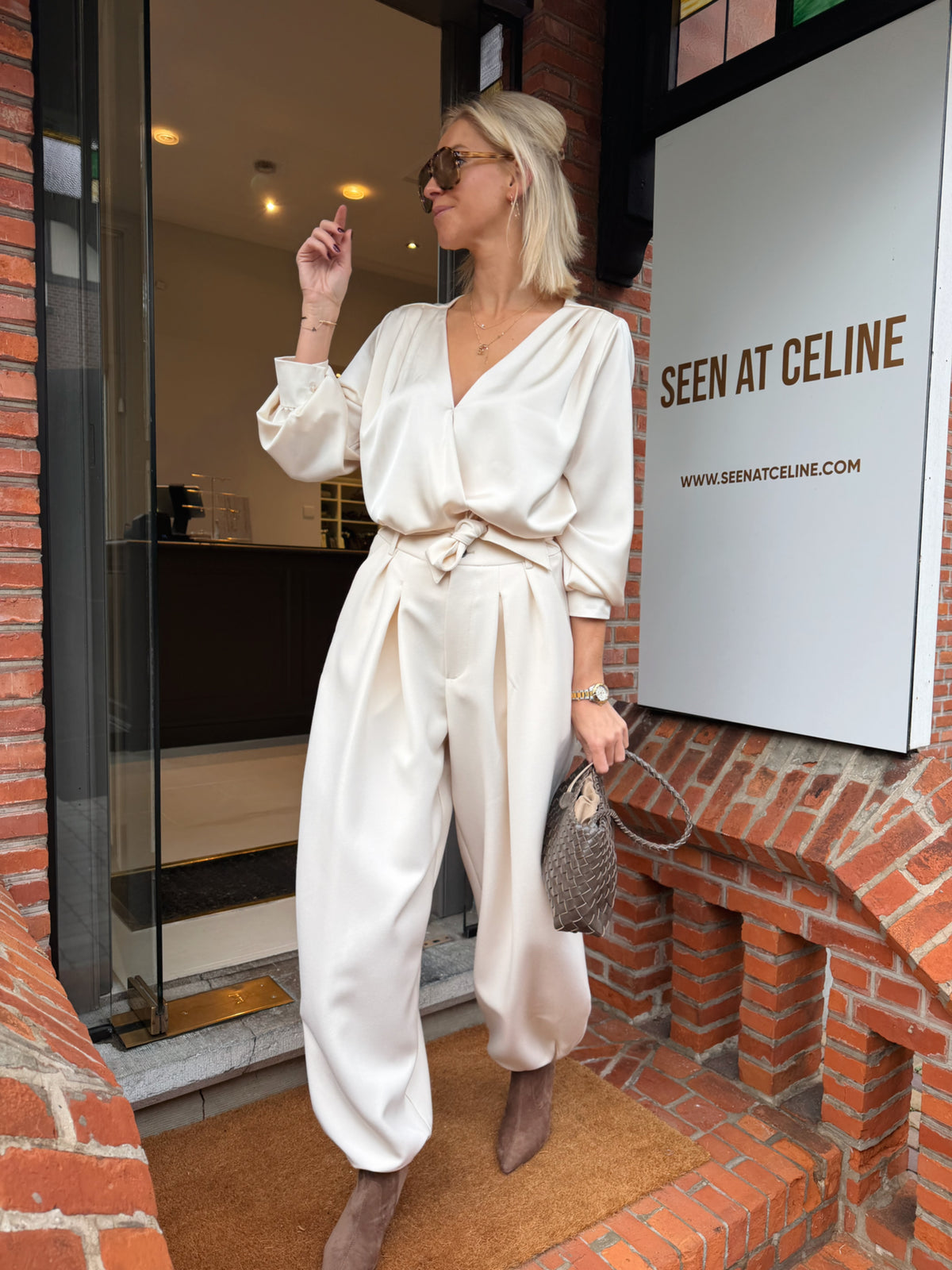 Josie Trousers Ecru