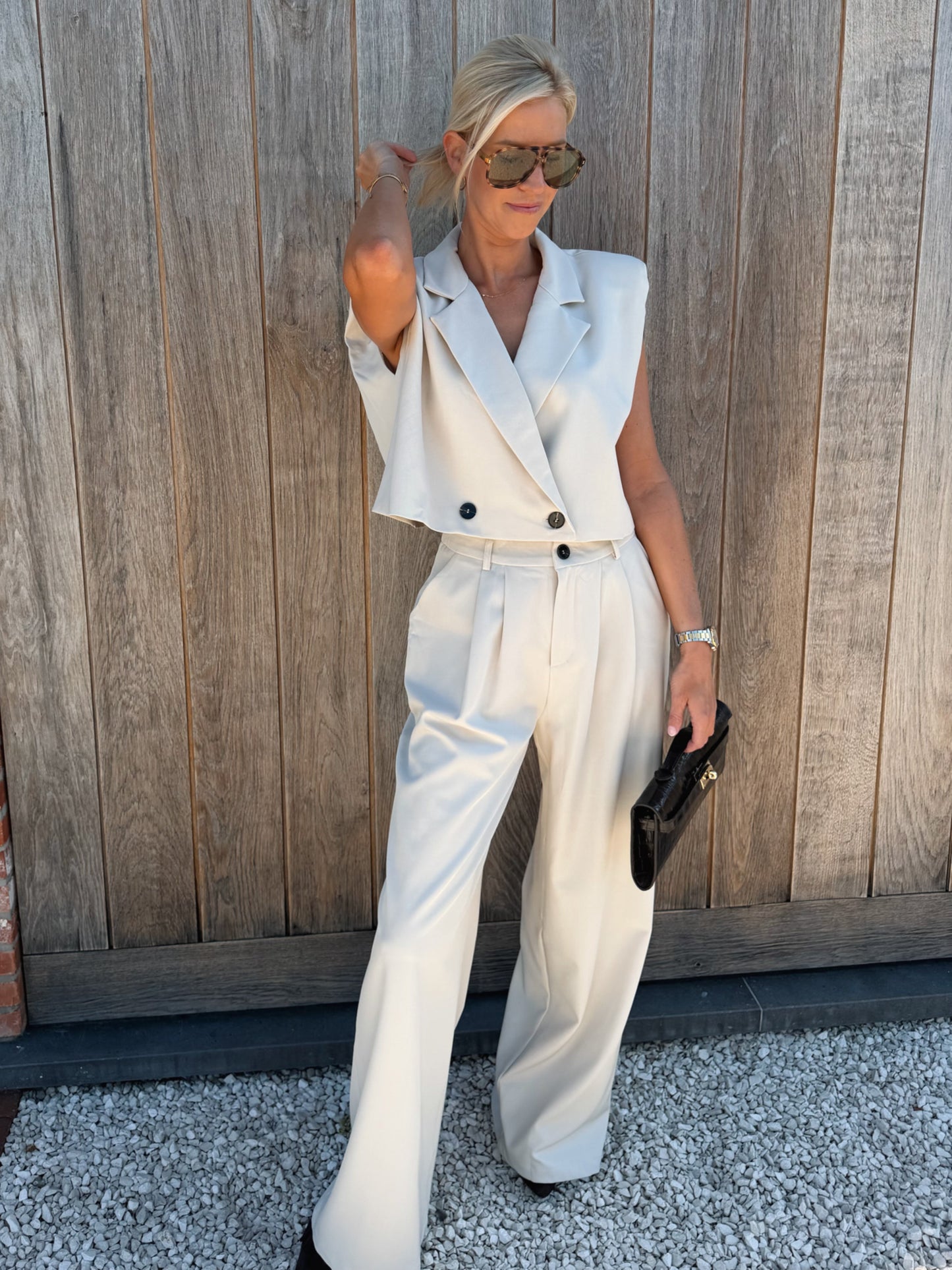 Rosie Trousers Beige