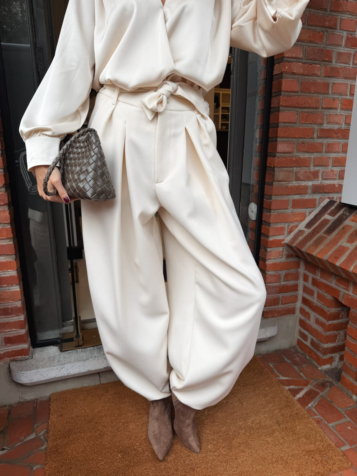 Josie Trousers Ecru