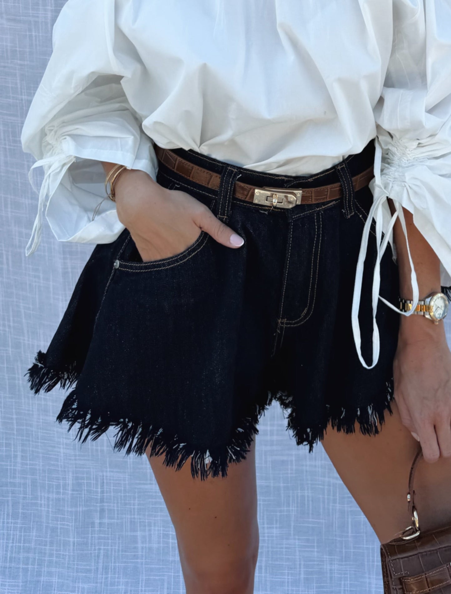Pheline Jeans Short