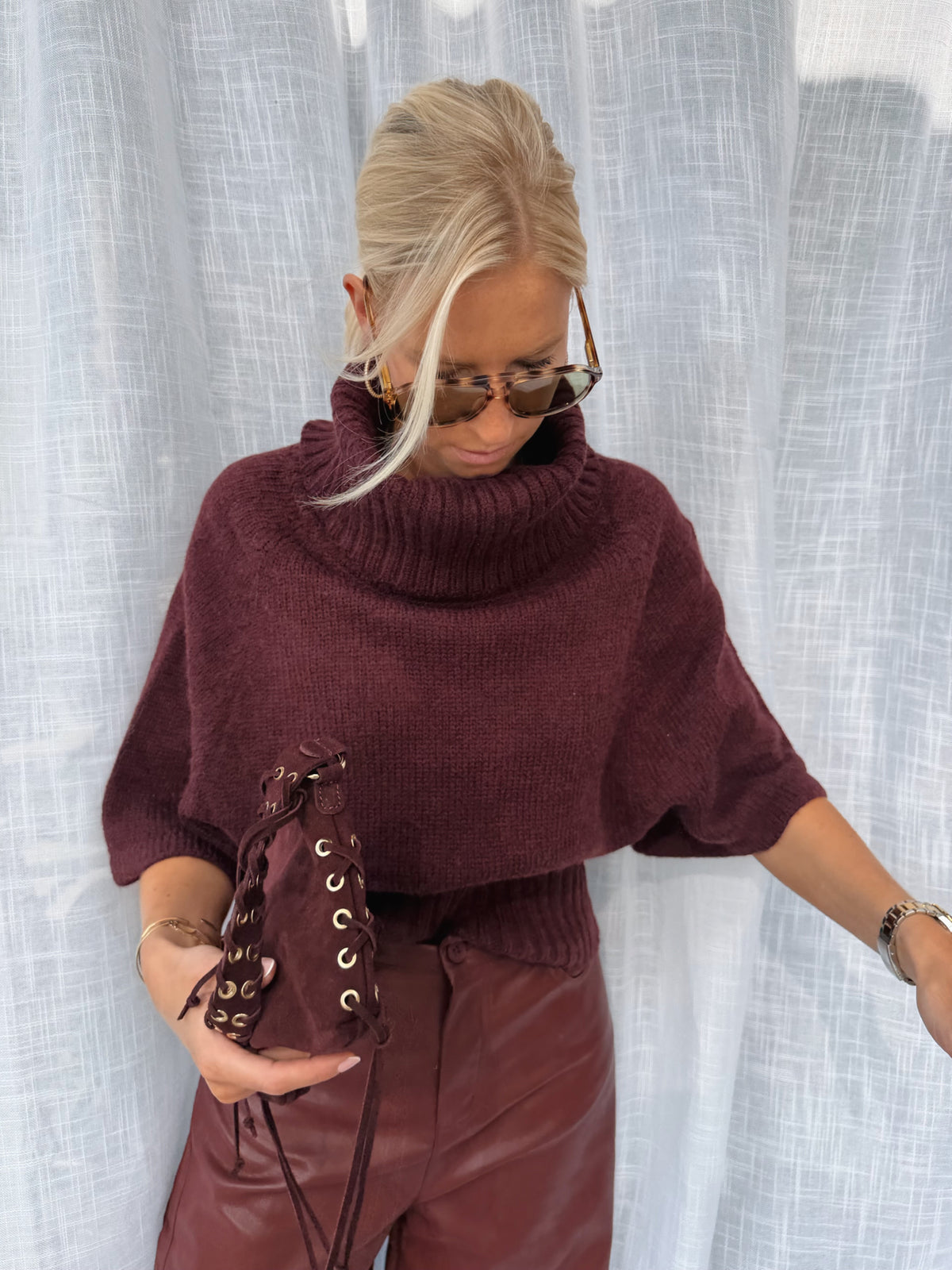 Milou Pull Bordeaux