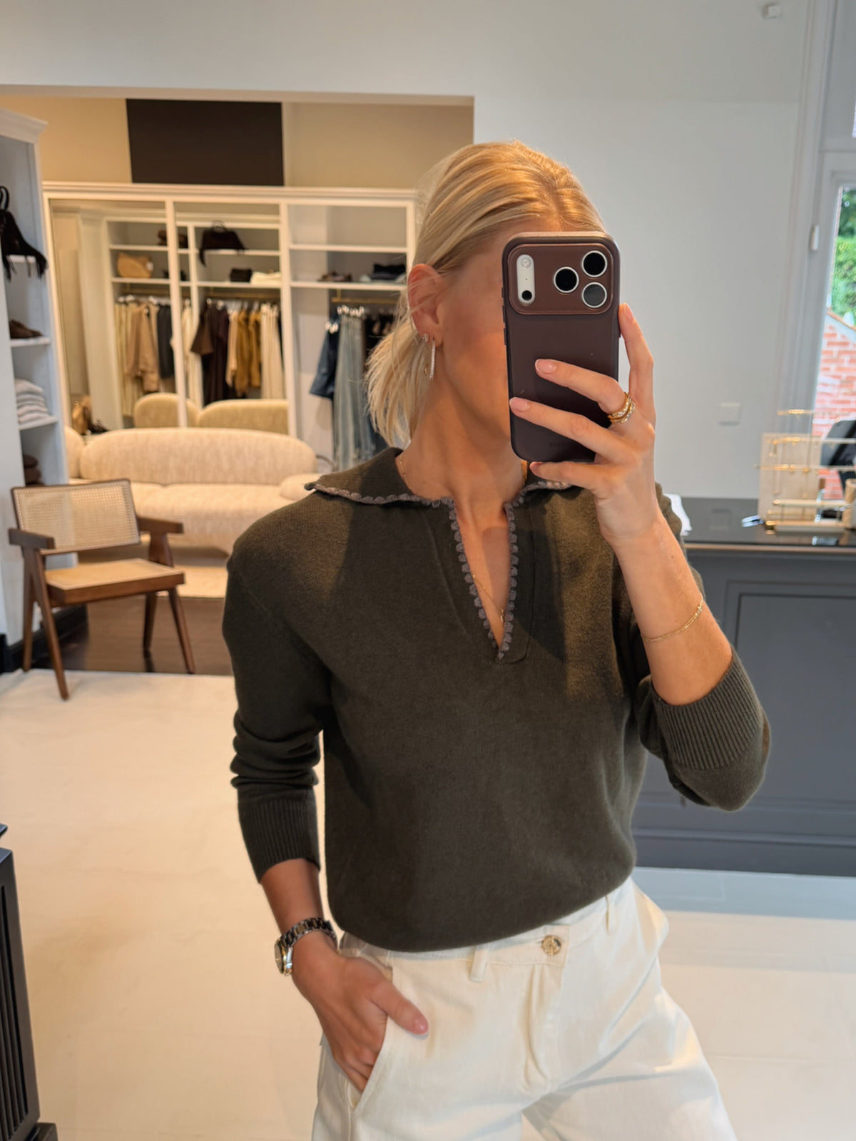 Florence Pull Khaki