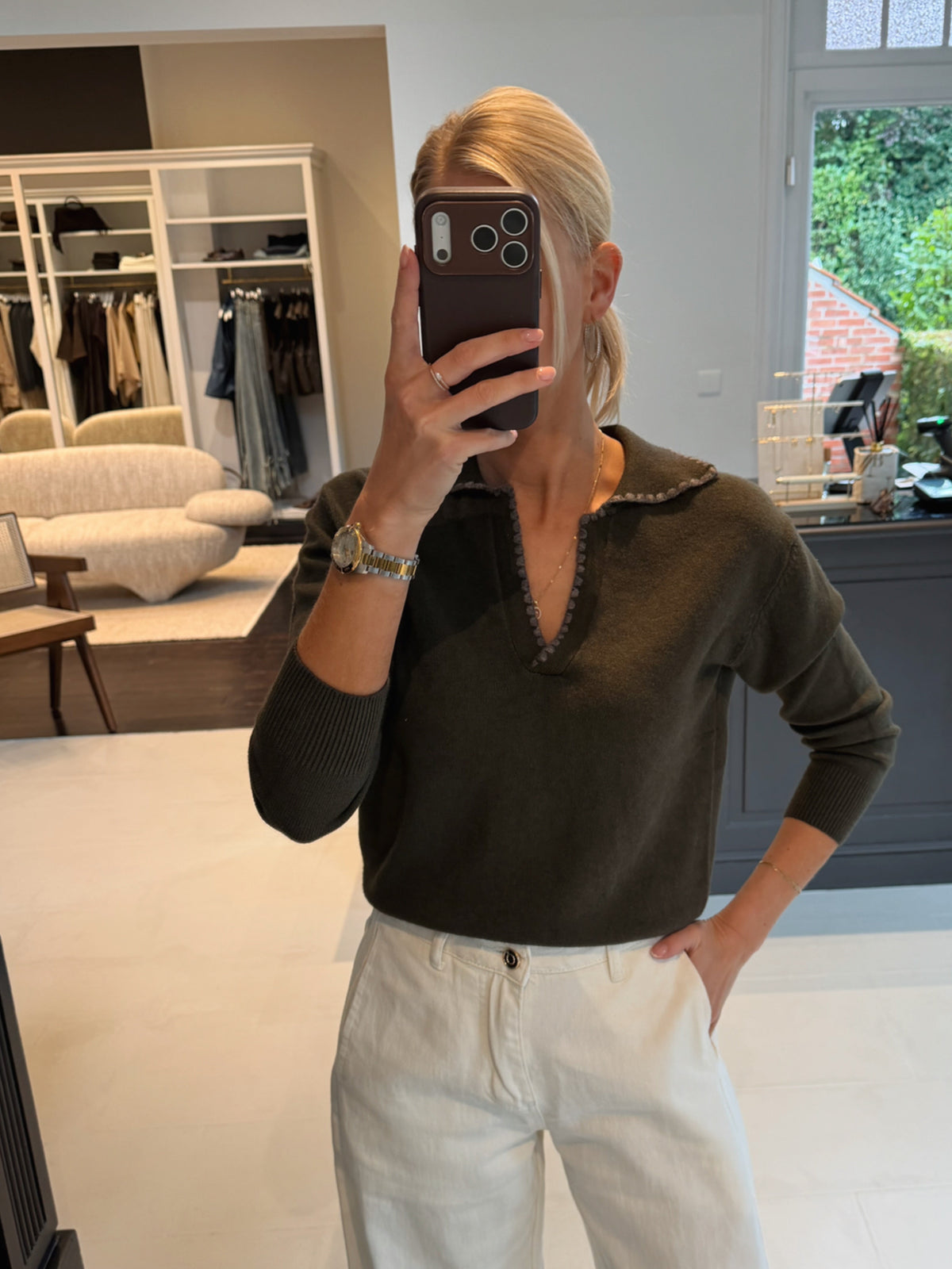 Florence Pull Khaki