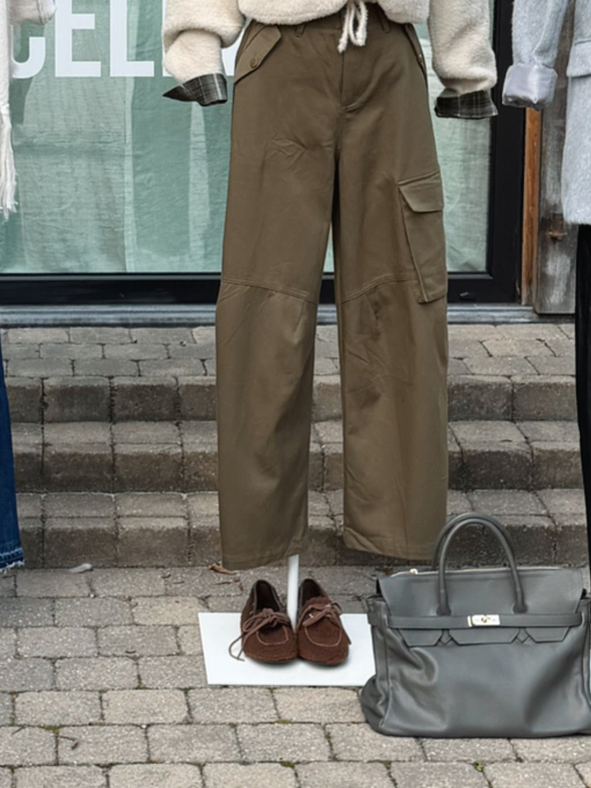 Ruby Cargojeans Khaki