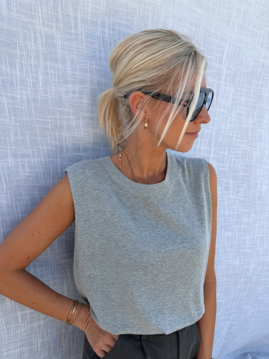 Améline Top Grey