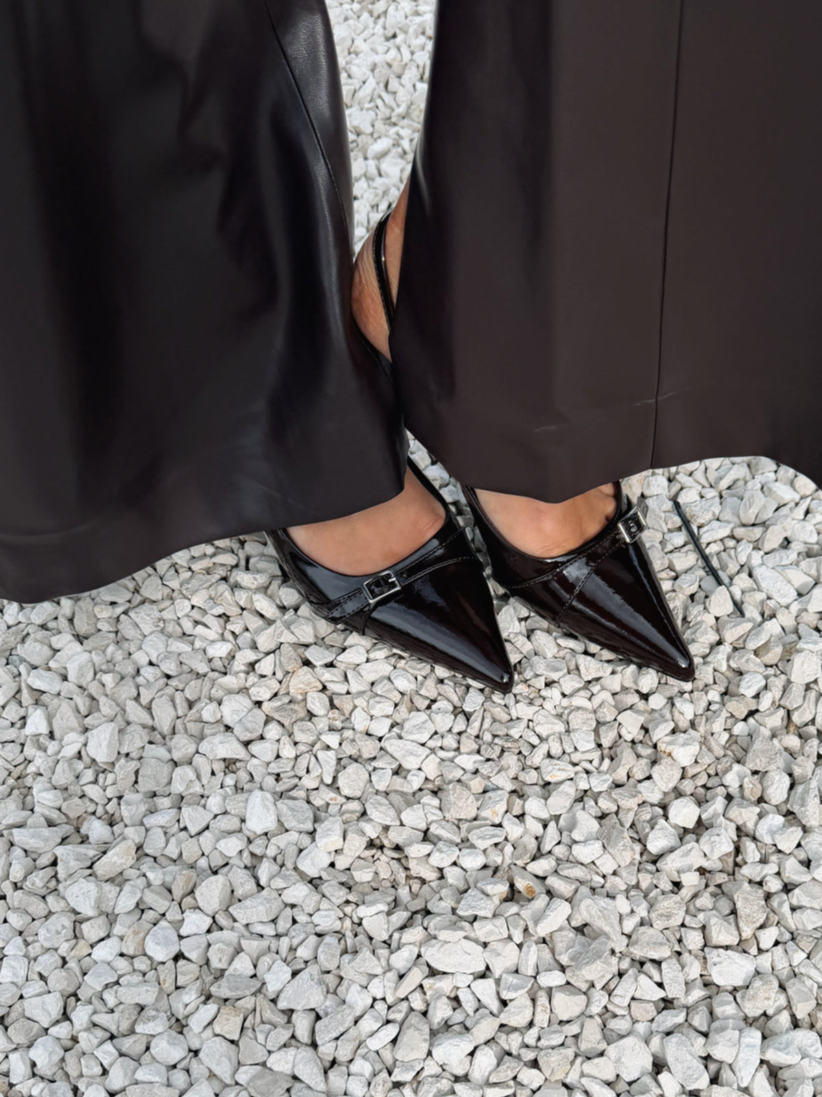 Josephine Slingbacks Brown