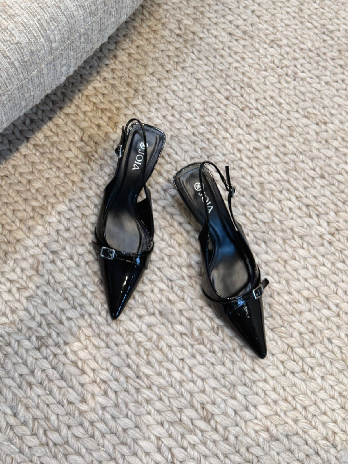 Josephine Slingbacks Black