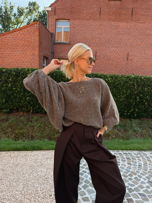 Lou Sweater Taupe