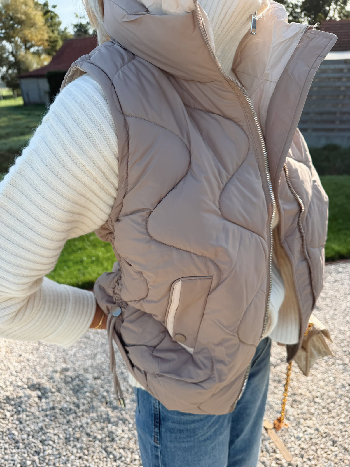 Blare Jacket Beige/Creme