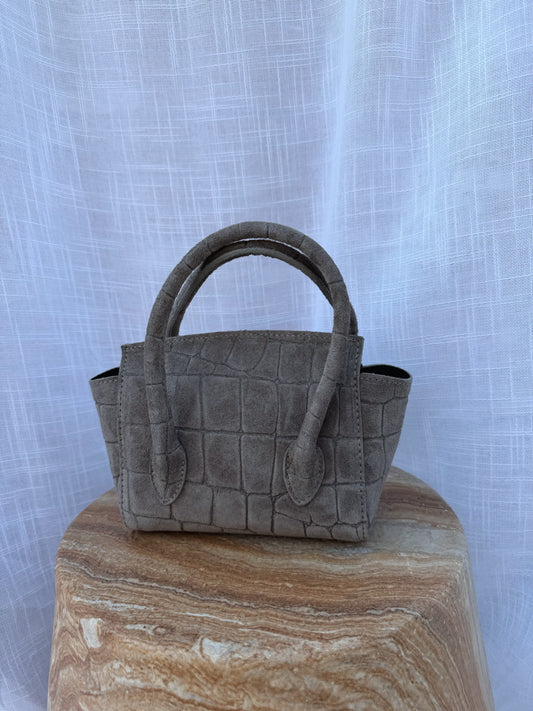 Florence toscana Bag Taupe leder