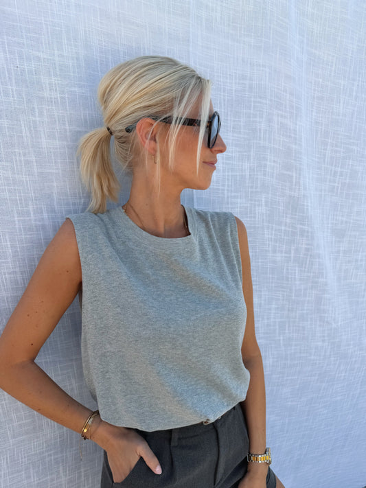 Améline Top Grey