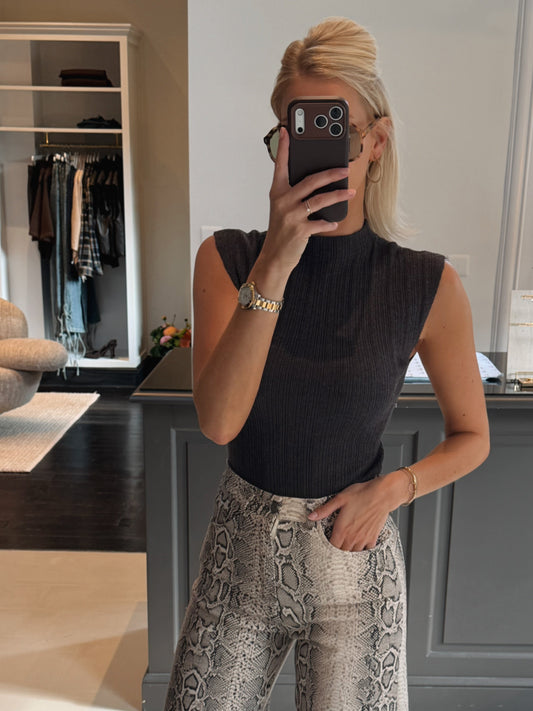Maëve Tricot Top Grey