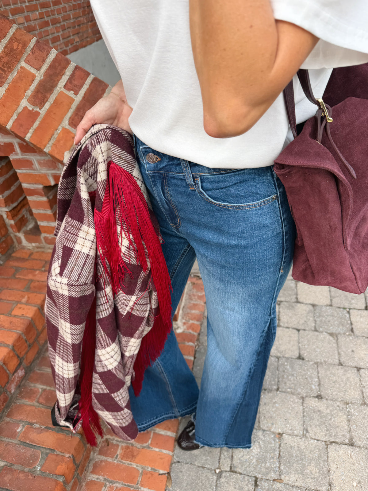 Gigi Wide Flare Blue