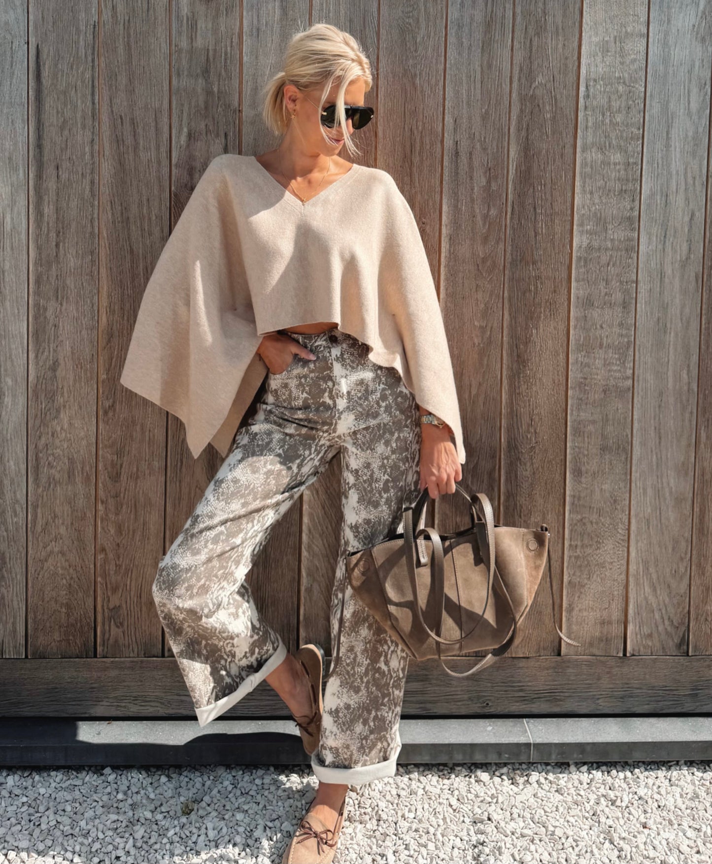 Jeanne Pull Beige