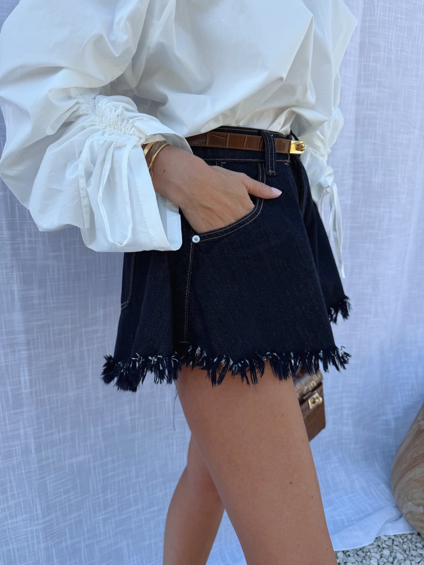 Pheline Jeans Short