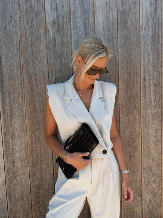 Rosie Top Beige