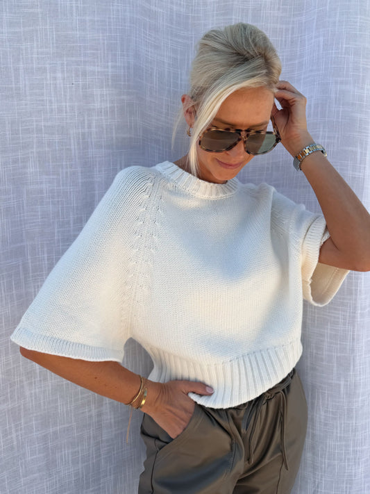 Cilia Sweater White