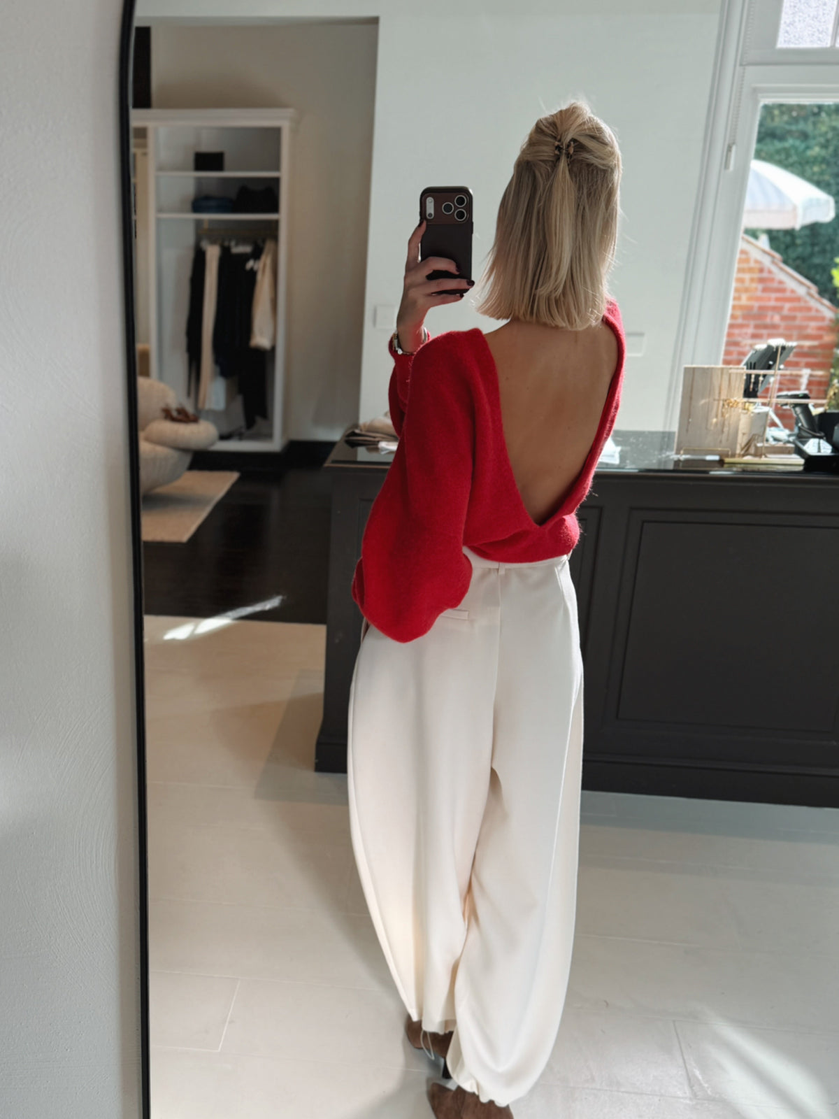 Julie Sweater Red