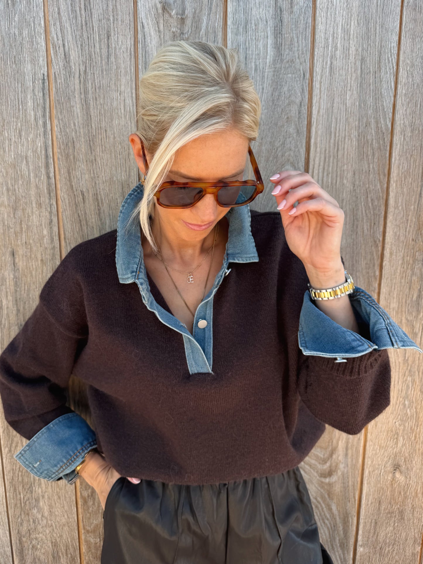 Jackie Sweater Brown
