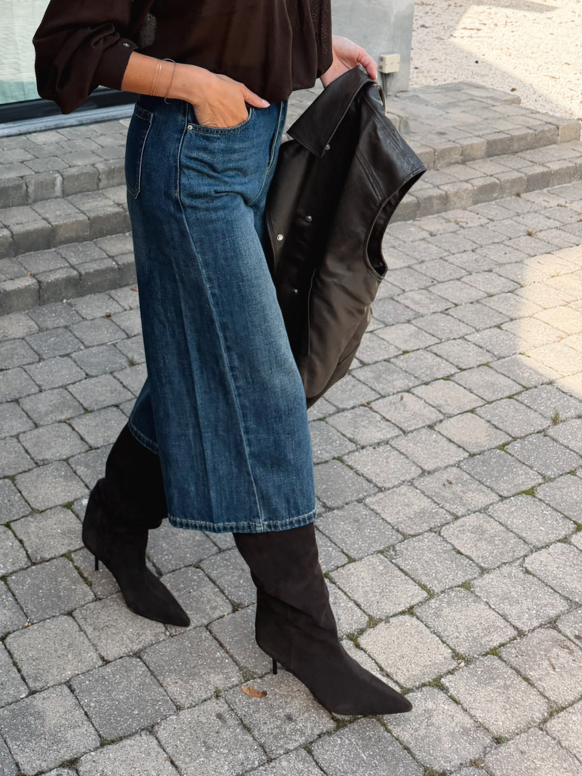 Fien Jeans Bermuda Blue Light