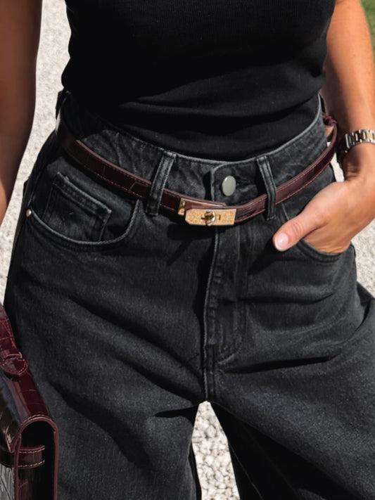 Marilyn Belt Bordeaux