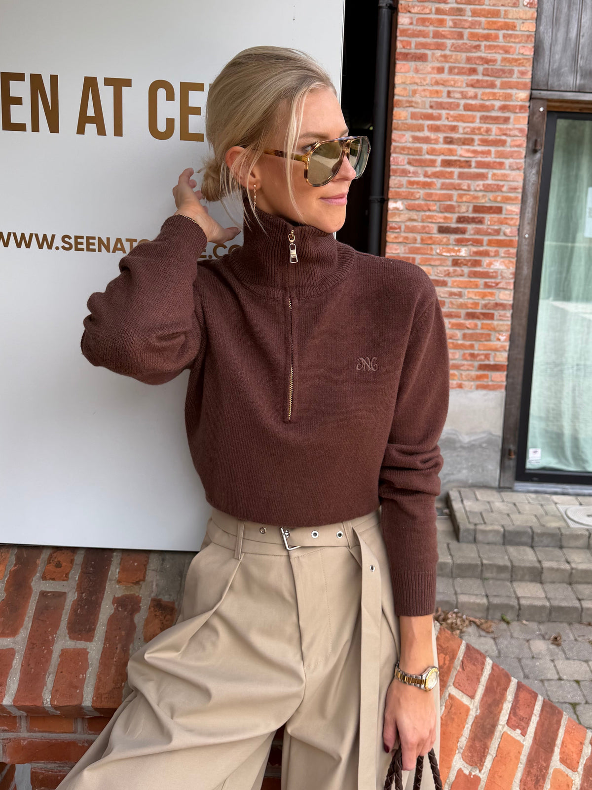Nathalie Sweater Brown