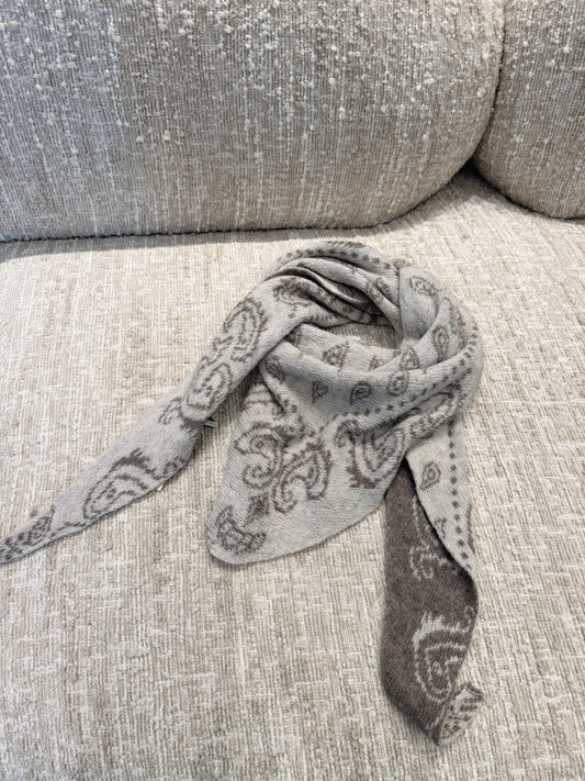 Hollis Scarf Taupe/Beige