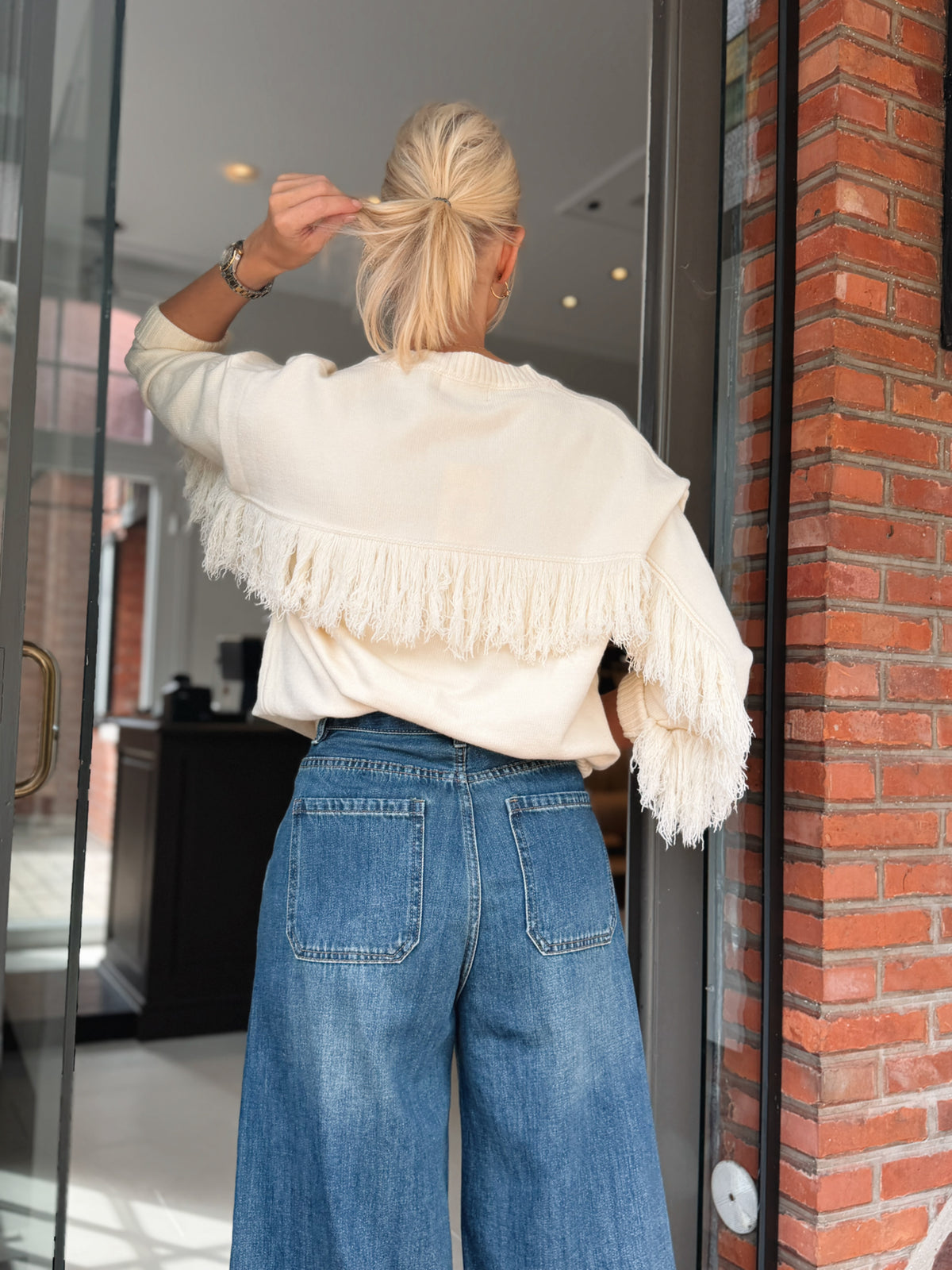 Renée Pull Ecru