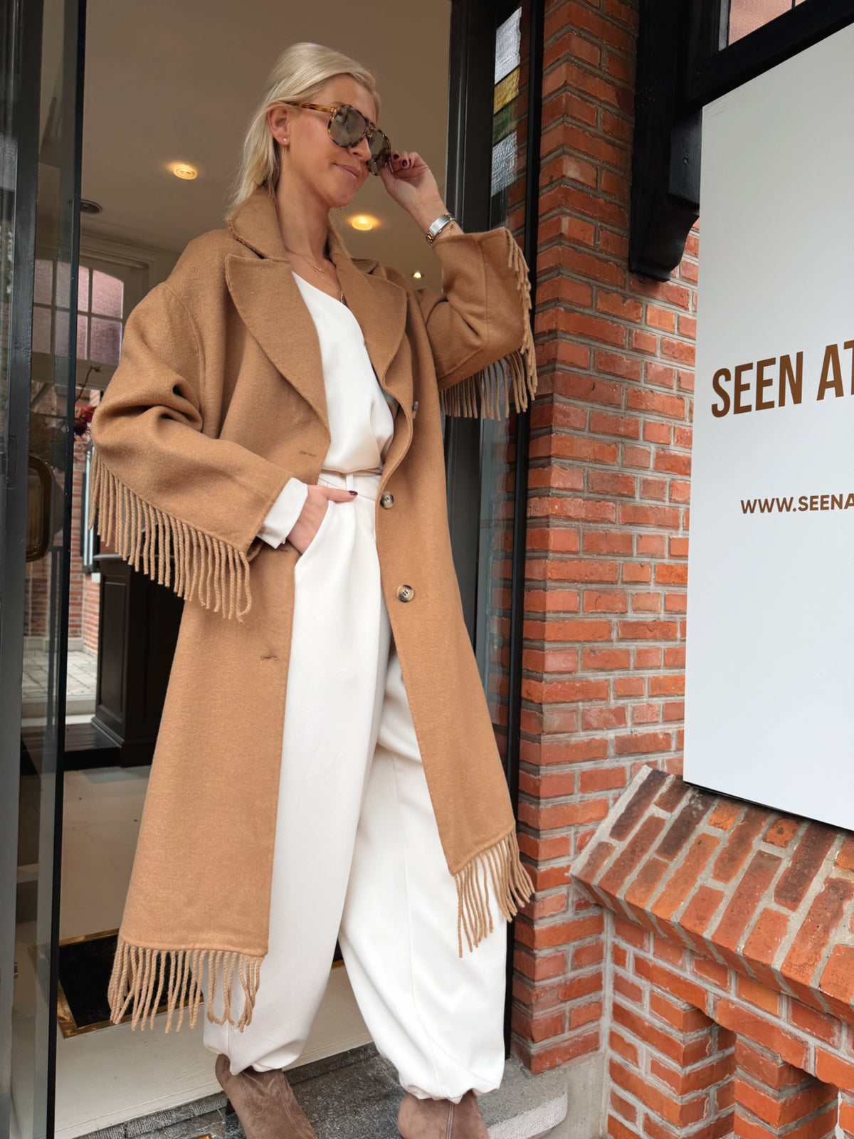 Lily Coat Camel
