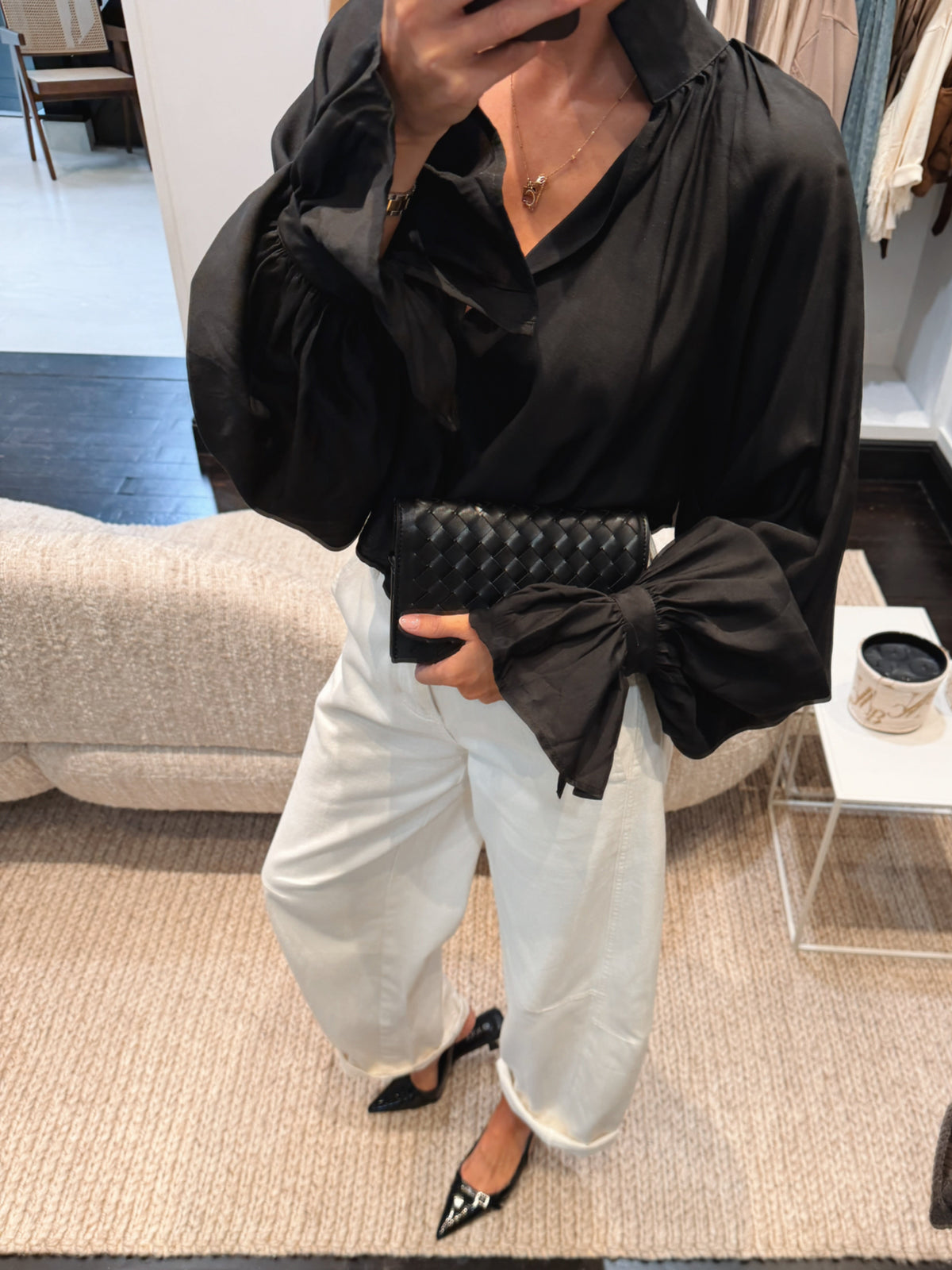 Monet Blouse Black