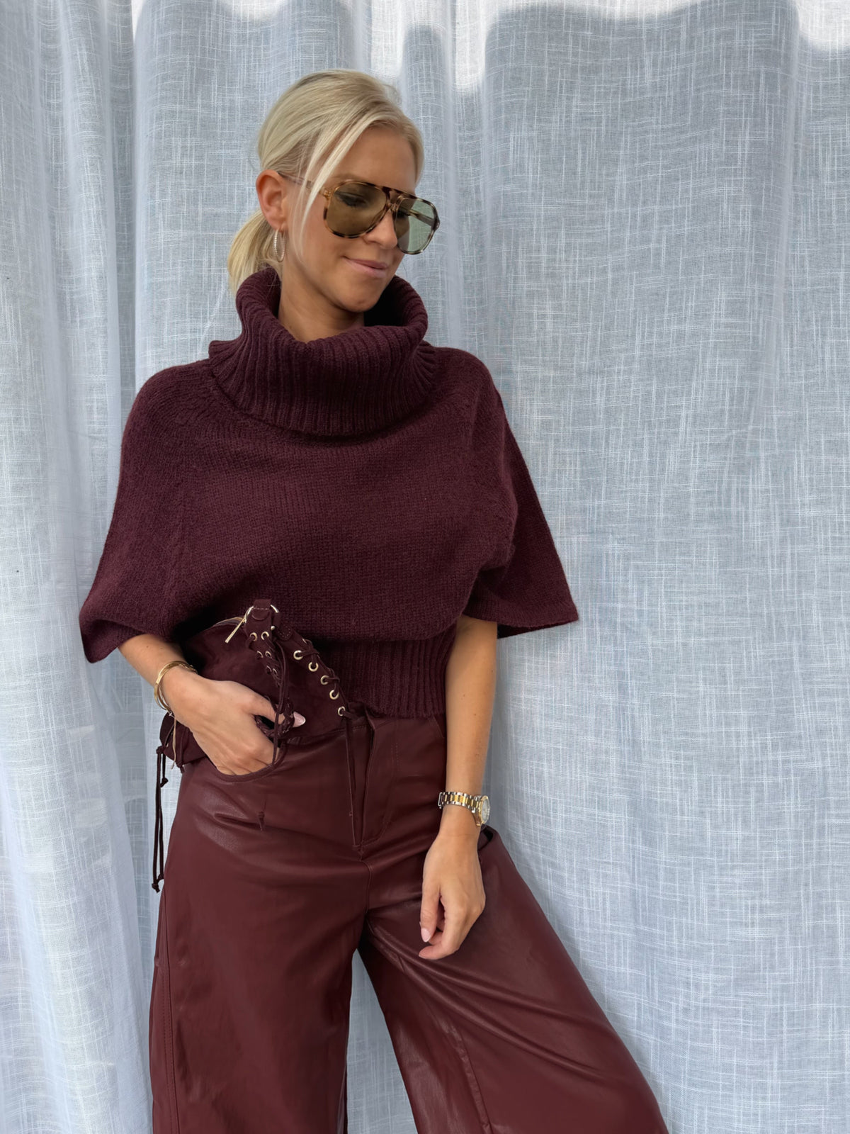 Milou Pull Bordeaux