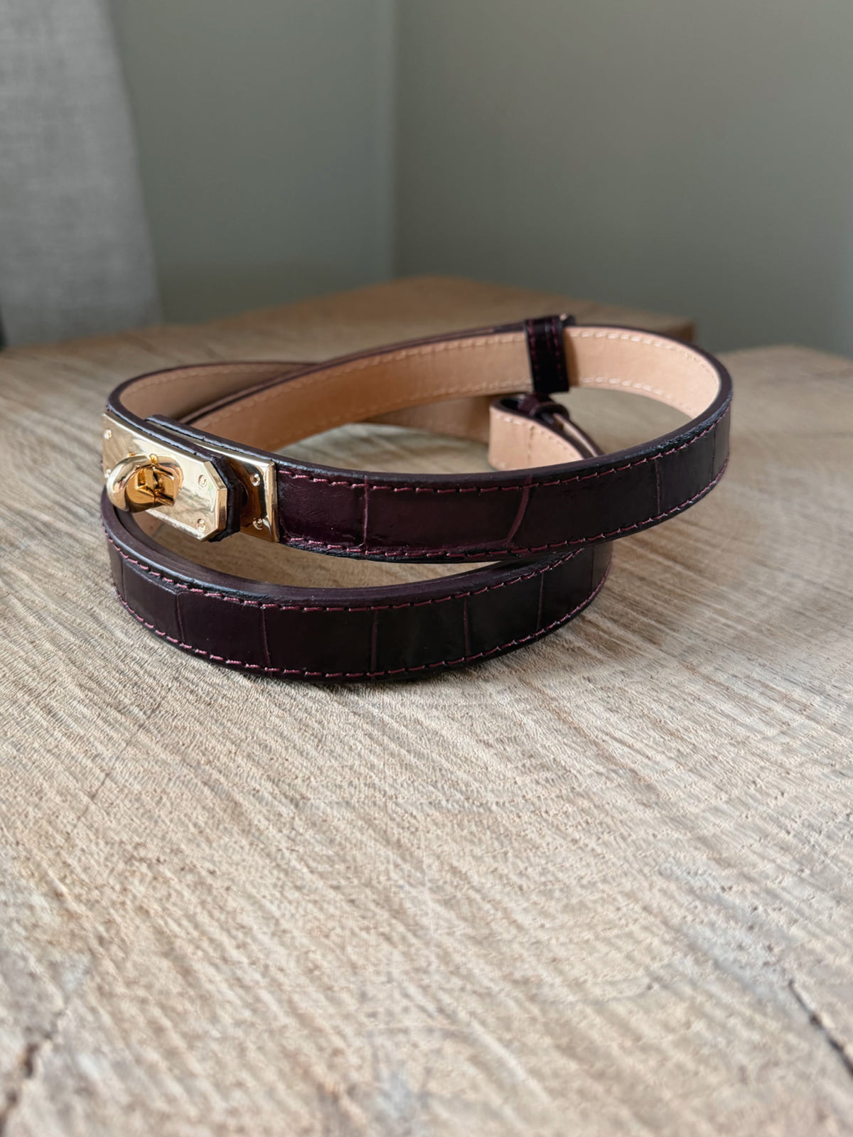 Marilyn Belt Bordeaux