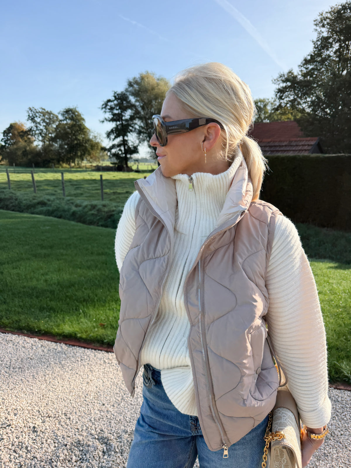 Blare Jacket Beige/Creme