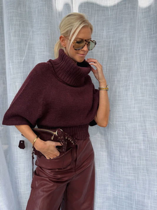 Milou Pull Bordeaux