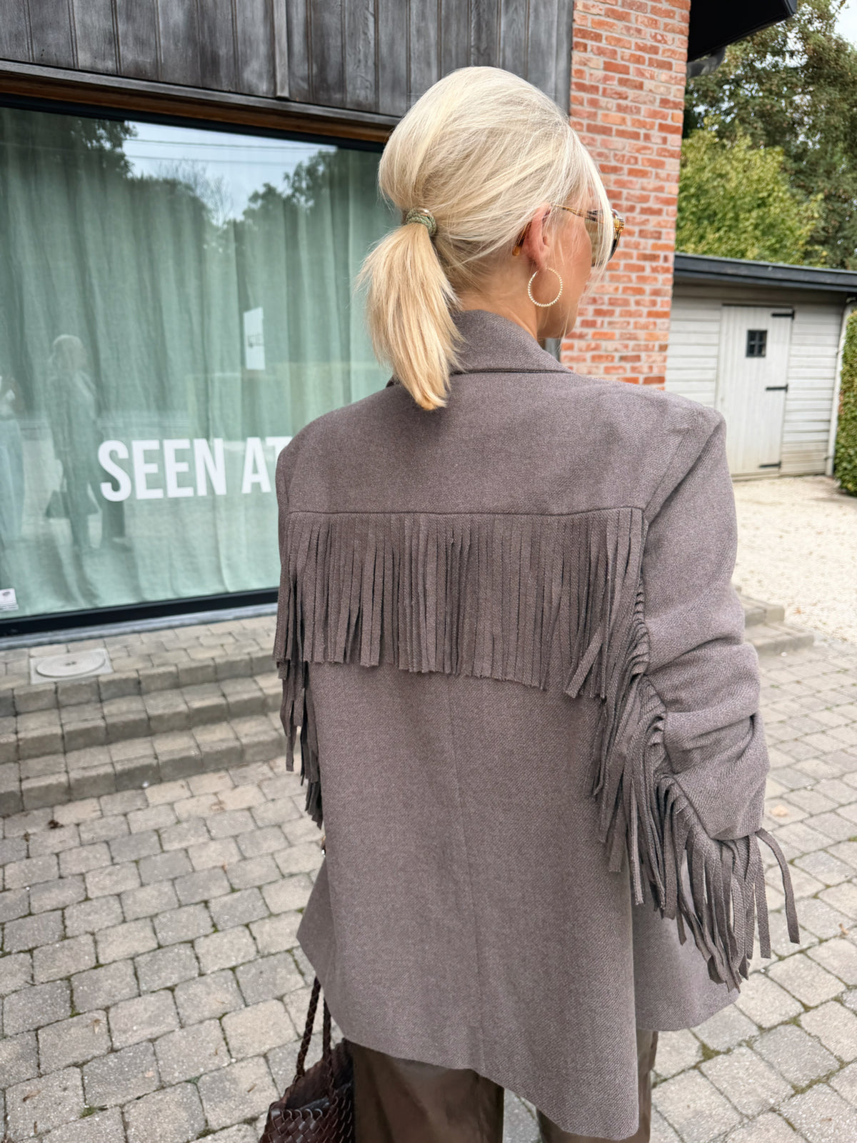 Victoire Blazer Taupe