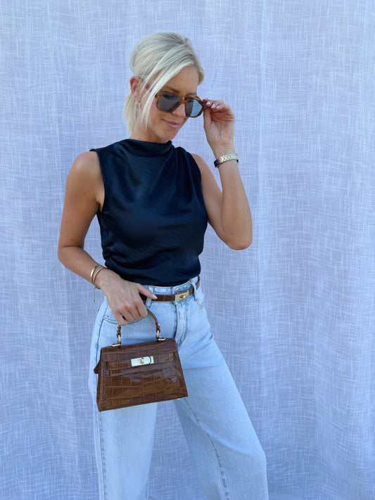 Malou Top Blue