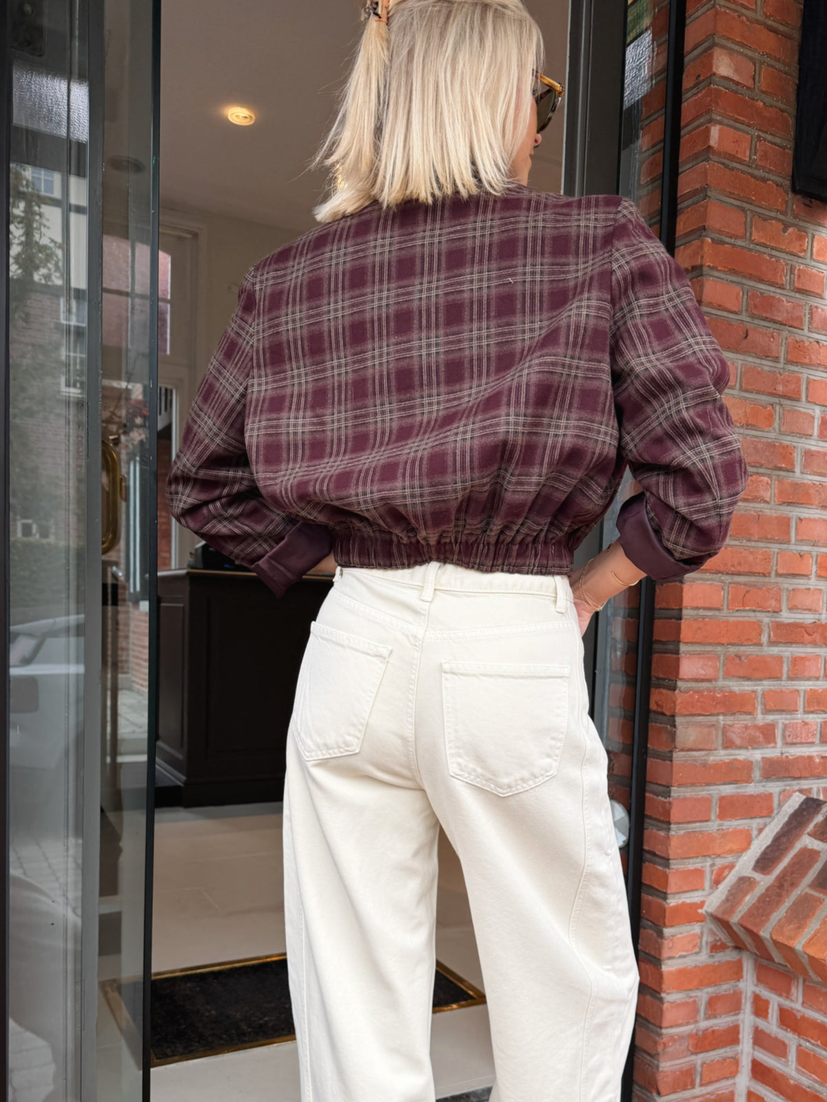Alice Blazer Bordeaux