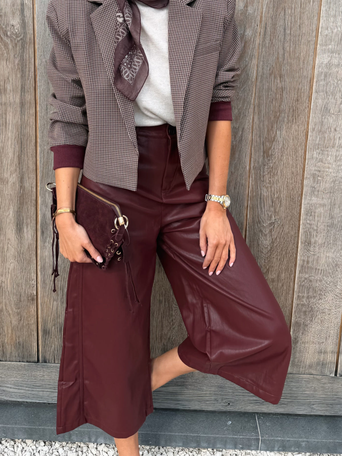Célice Trousers Bordeaux