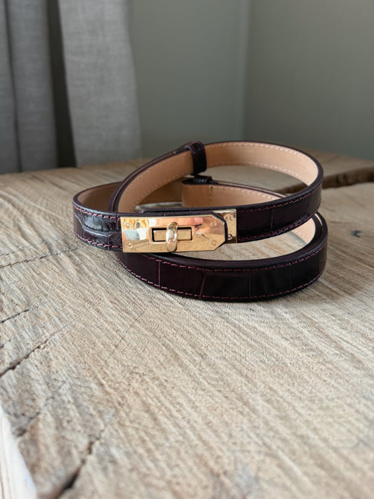 Marilyn Belt Bordeaux