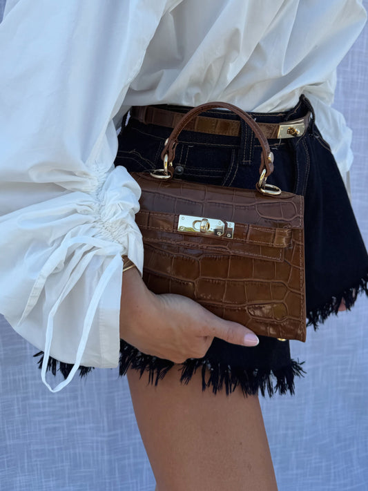Grace Croco Bag