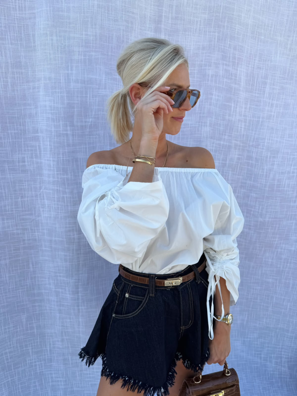 Pheline Jeans Short