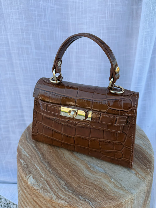 Grace Croco Bag