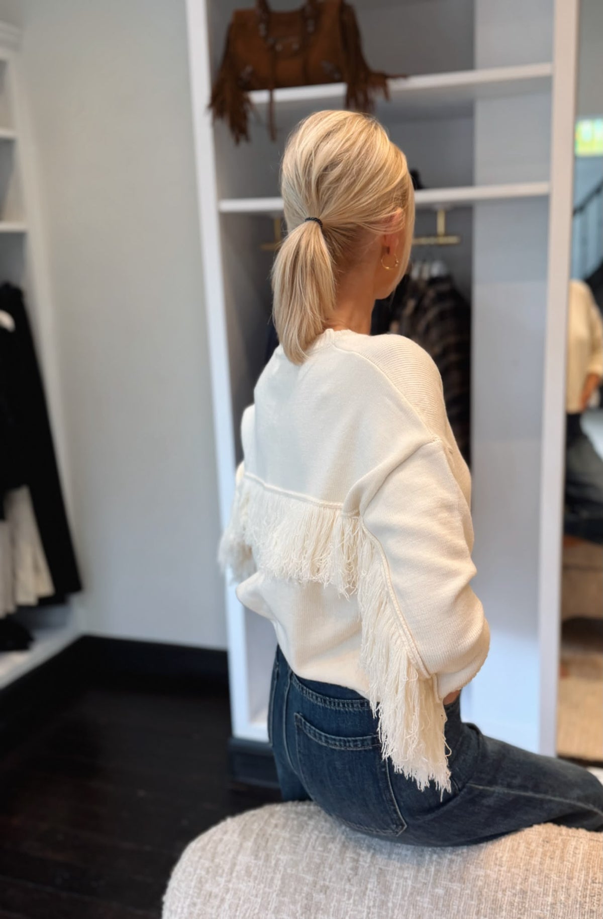 Renée Pull Ecru